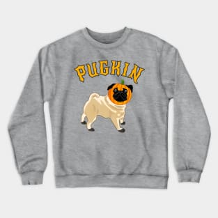 Halloween Pugkin Crewneck Sweatshirt